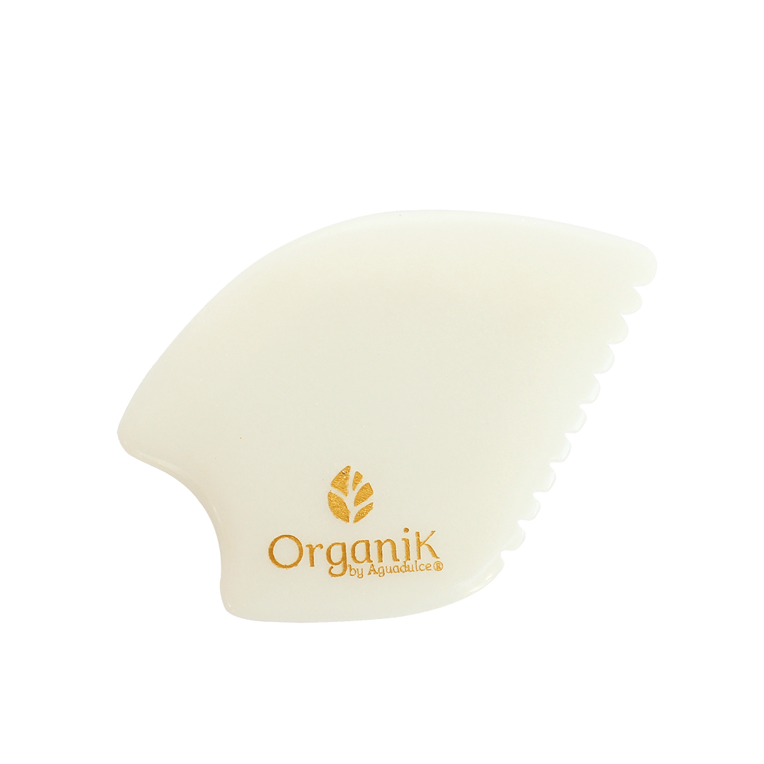 Gua Sha facial en jade blanco