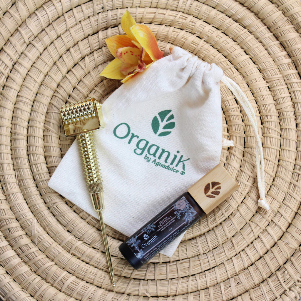 Kit de Regalo 1 - Serum de rostro 10ml y Golden roller