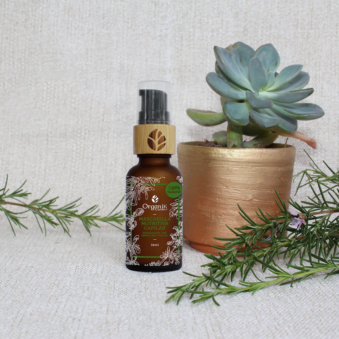 Mascarilla nutritiva capilar natural 30ml