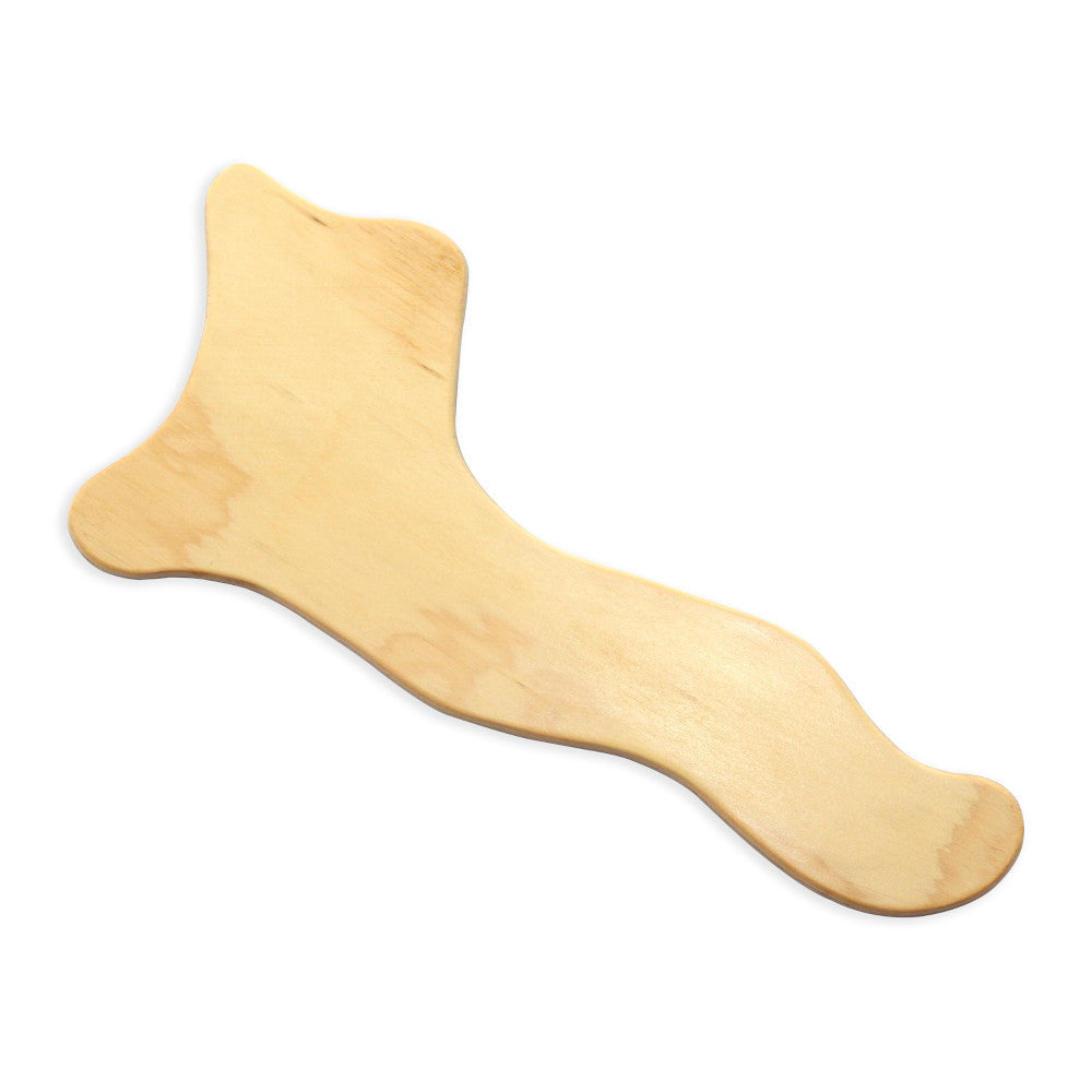 Gua Sha corporal de madera (26,5cms de largo)