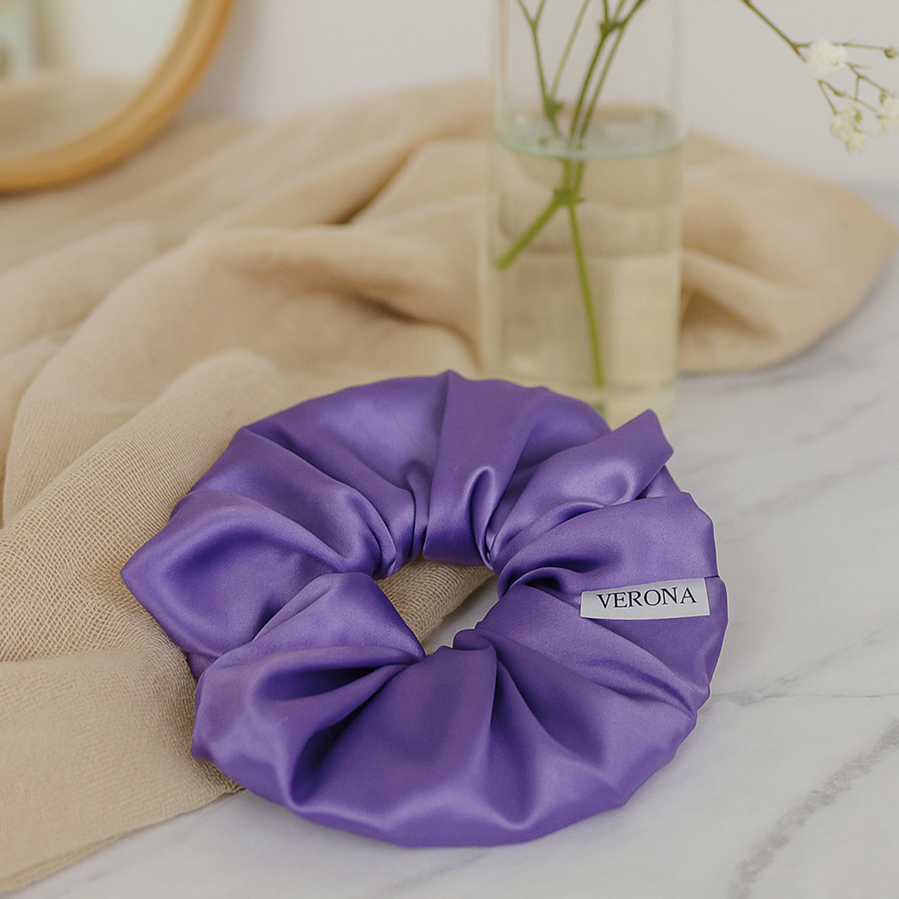 Scrunchie de satín Verona Lifestyle