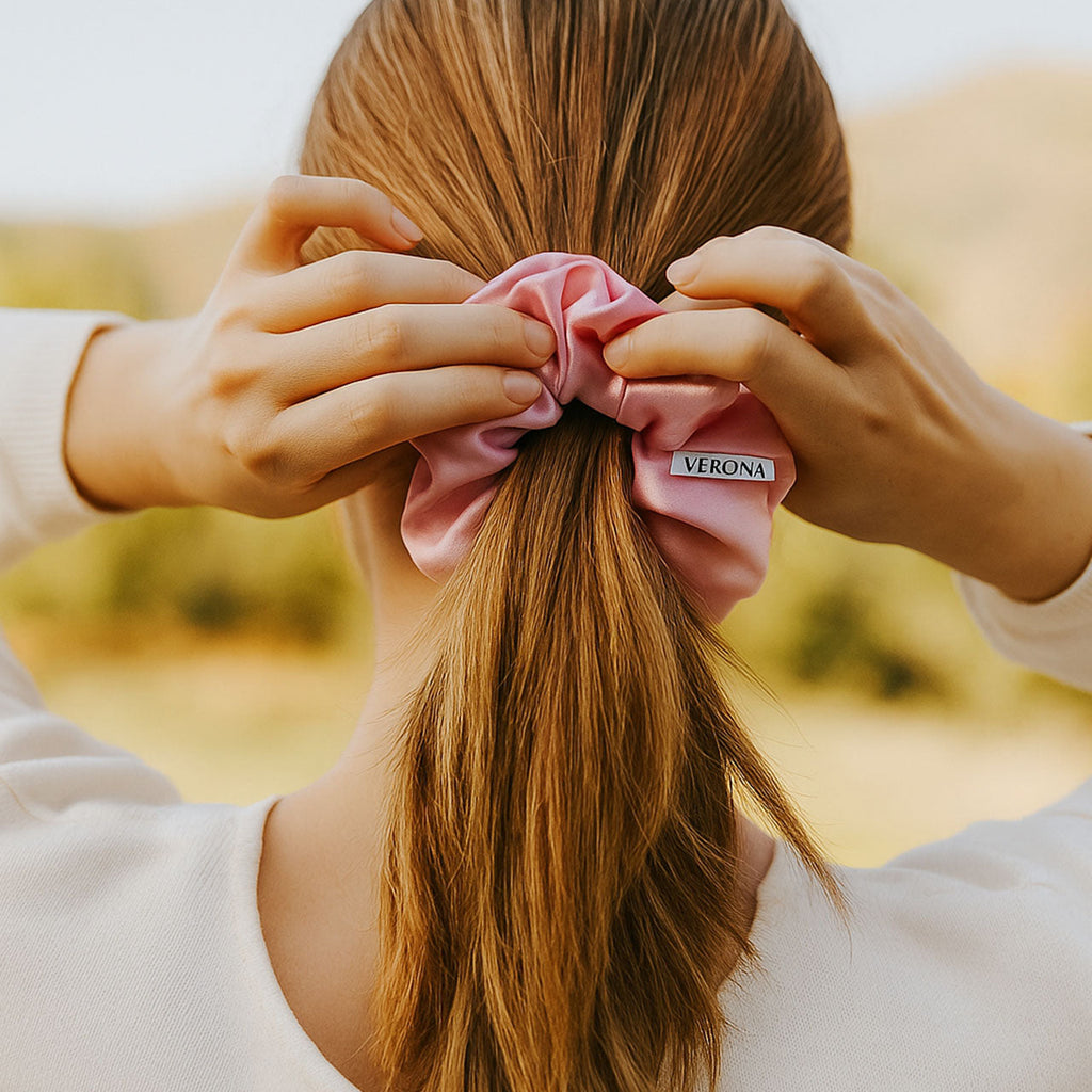 Scrunchie de satín Verona Lifestyle