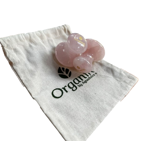 Kit hongos de cuarzo - 2 Gua sha facial en forma de hongo, elaborados en cuarzo rosa